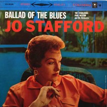 Jo Stafford; Ballad of the Blues [1959 12&quot; Vinyl LP Promo CS 8139 Columbia] - £9.10 GBP