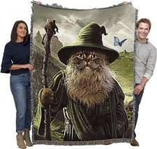 Catdalf Blanket by Vincent HIE - Lord of The Rings Movie Parody - Cute, 72x54 - $77.99