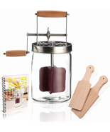 Dazey Hand Crank Butter Churn with Beech Wood Paddles for Homemade Butter - €87,07 EUR