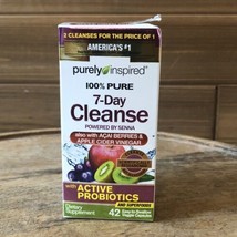 Purely Inspired, 100% Pure 7-Day Cleanse, 42 Capsules Exp 12/24 - $11.29