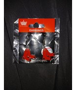 Boston Red Sox Dangle Pierced Earrings NEW Jewelry  - €7,77 EUR