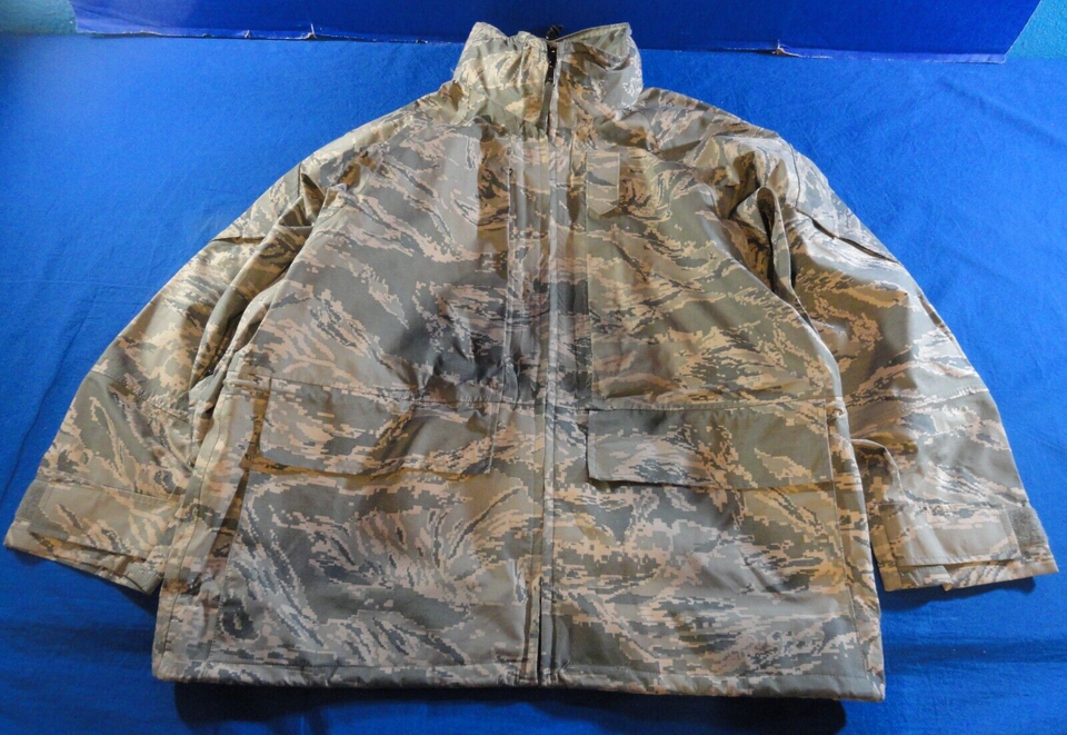 USGI GORE-TEX ALL PURPOSE ENVIRONMENTAL APECS TIGER STRIPE ABU USAF PARK... - $53.54
