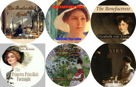 Elizabeth Von Arnim Lot Of 6 Mp3 (Read) Cd Audiobooks / Enchanted April - £12.93 GBP