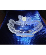 Lalique Crystal Bowl Measures 7 1/2&quot; L x 5 7/8&quot; W x 3 3/4&quot; D - $750.00