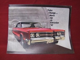 1967 Chrysler 40-page Car Sales Brochure - New Yorker Newport 300 Town Country - $24.74