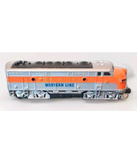 Western Line Train Pull Back and Release Action Diecast Locomotive Engine - $150.34 MXN