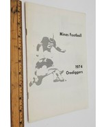 1974 COLORADO SCHOOL OF MINES FOOTBALL MEDIA GUIDE Yearbook Program Pres... - $368.22 MXN