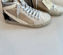 Shu Shop kid's roxanne sneaker Pewter Glitter - $61.00