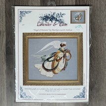 Lavender Lace Angle of Autumn Counted Cross Stitch Kit Marilyn Leavitt-I... - $69.04