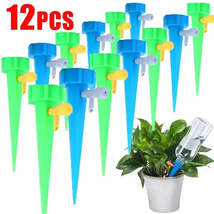 12/1Pcs Plant Automatic Watering Spikes Flower Irrigation Drippers Garde... - £1.56 GBP+