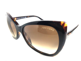 New Tom Ford  60mm Brown/Black Oversized Women&#39;s Sunglasses  - £146.47 GBP