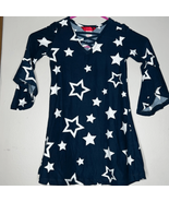1st Kiss Girls Star Print Criss Cross Front Dress size 4/5 - $186.58 MXN
