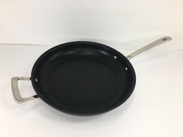 All-Clad B1 Hard Anodized Nonstick 12-Inch Fry Pan with helper Handle - £44.83 GBP