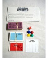 Payday Hasbro 2014 Game Parts 4 Tokens, Money, 17 Deal and 35 Mail Cards... - $8.99