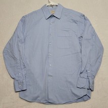 Tommy Bahama Mens Shirt Size 15.5/34-35 Blue Button Up Long Sleeve Casua... - $19.87