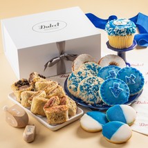 Dulcet Gift Baskets Hanukkah Gourmet Gift Basket with Charming Dreidel C... - £49.36 GBP