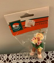 Kurt Adler Santas World Ornament Clown 2 In H2249 Vintage  In Package Brand New - £8.97 GBP