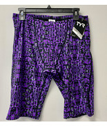 TYR Men&#39;s Petra Diverge Jammer Swimsuit/Bathing Suit, Purple/Black, Size... - $514.41 MXN