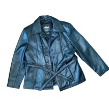 Wilson Leather Maxima Thinsulate Ultra Insulation Leather Jacket Large B... - $49.39