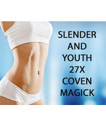 HAUNTED 50x COVEN SLENDER YOUTH EXTREME WEIGHT LOSS HIGH MAGICK WITCHES ... - $22.80