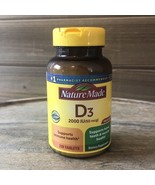 Nature Made D3 2000 IU Supplement - 220 Tablets - Exp 11/26 - $20.30 CAD