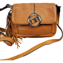 Dana Buchman Tiffany Crossbody Bag Womens Brown Adjustable Shoulder Stra... - $432.07 MXN