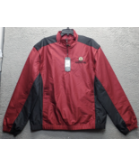 Greg Norman Golf Performance Windbreaker Jacket Men&#39;s M Multi Mock Neck ... - $34.46