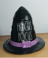 Rae Dunn HOCUS POCUS Halloween Witch Hat Canister Black Purple NEW - $74.00