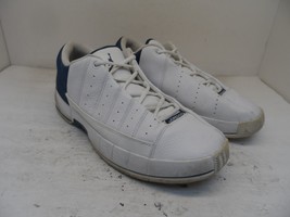 Nike Men&#39;s 395468 Air Jordan TE II Advance Athletic Shoe White Blue Size... - £36.25 GBP