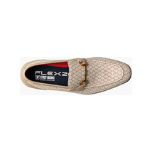 Stacy Adams Brinkley Moc Toe Bit Slip-On Dress Shoes Beige 25711-250 image 4