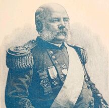 1891 Major General Schofield Wood Engraving Victorian Indian War History... - $29.99