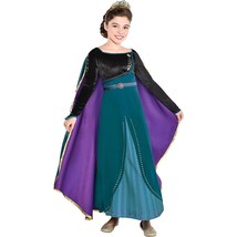 Disney Frozen Queen Anna Costume Halloween or Dress Up Child Size Sm 4-6 - $39.95