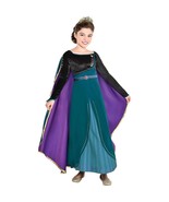 Disney Frozen Queen Anna Costume Halloween or Dress Up Child Size Sm 4-6 - $735.02 MXN