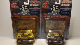 NEW Lot of 4 Limited Edition Racing Champions Press Pass Cars Johnny Ben... - £31.45 GBP