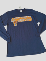 Chicago Bears Men's T Shirt Sz L 2005 NFL North Division Champion Long Sleeve - $15.79