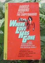 Harold Robbins Where Love Has Gone 1964 Movie Tie-In Susan Hayward-Bette Davis - £23.95 GBP