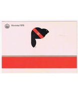 Postcard Olympic Games Monteal 1976 Beaver Amik The Mascot - £3.93 GBP
