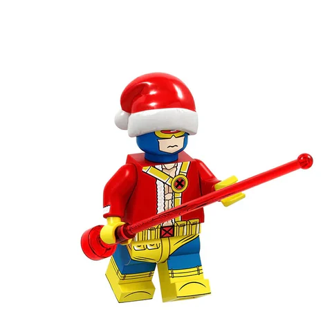 Cyclops (Christmas) Minifigure fast and tracking shipping - $17.35