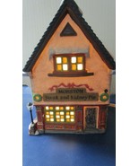 DICKENS VILLAGE DEPART 56 MORSTON STEAK AND KIDNEY PIE LIGHTED HOUSE  6 X 6 - $76.02 CAD