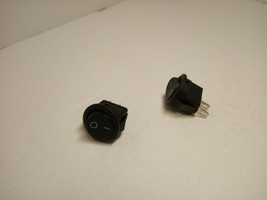 2x Pack KCD11 16mm Round Rocker Power Switch Boat 2 Pin 3A 250V AC On Off Lot IO - $11.46