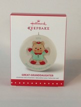 Hallmark Keepsake Ornament Great Granddaughter Christmas 2015 New - £7.80 GBP