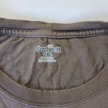 Carhartt K87 CHR Original Fit Men's Gray Cotton Short Sleeve T-Shirt Size 2XL  image 4
