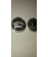 TWO PERTH MINT2015/2016 PROOFS  A WONDERFUL SET OF COINS/CROCK &amp; EAGLE /... - $761.39 MXN