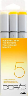 Primary image for Copic Marker Sketch Blending Trio Markers, SBT 5, 3-Pack