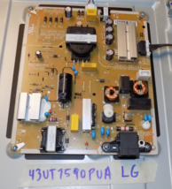 LG TV Power Board Assembly For Model 43UT7590PUA EAX69502103 - $548.11 MXN