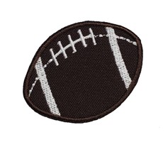 Football Embroidered Applique Iron On / Sew On Patch 2.12" x 1.6" New Cute - £3.63 GBP+