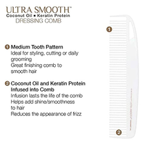 Cricket Ultra Smooth Coconut Oil Dressing Comb image 2