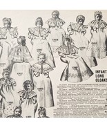 1900 Infants Long Cloaks Gowns Advertisement Victorian Sears Roebuck 5.2... - $368.02 MXN