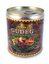 Bagong Gudeg Kaleng Yogyakarta Yu Djum - Canned, 300 Gram - $40.03