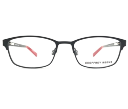 Geoffrey Beene Boys Eyeglasses Frames G900 BLK Red Black Rectangular 47-16-130 - £37.19 GBP